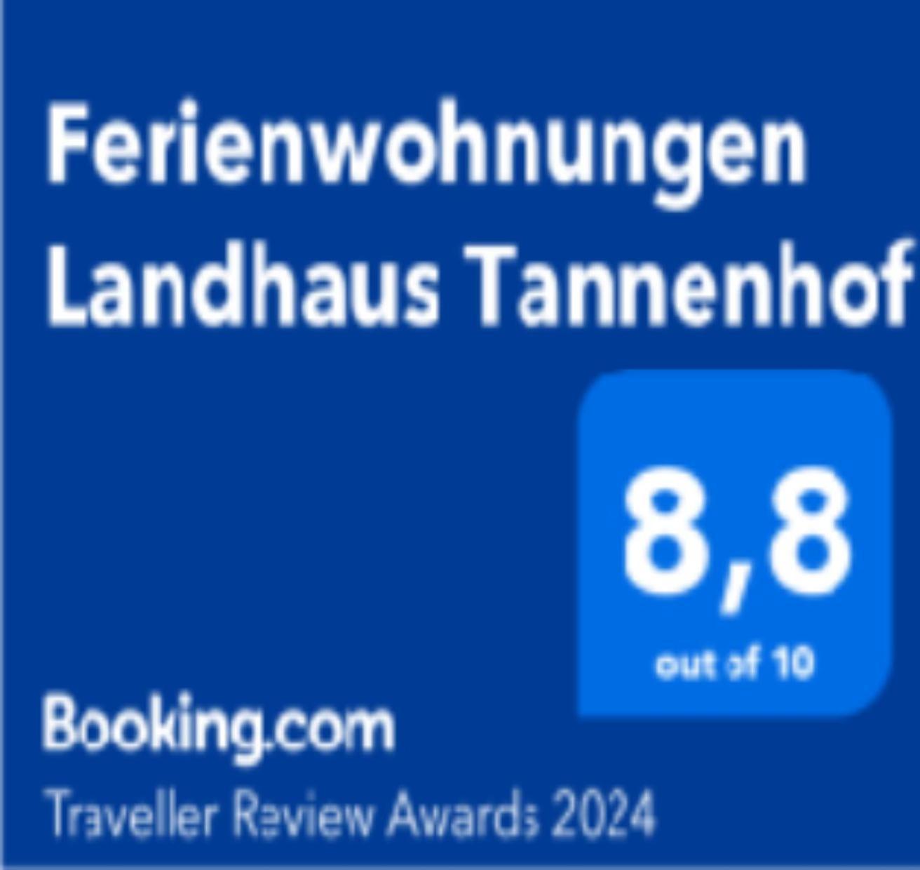Ferienwohnungen Landhaus Tannenhof 비쇼프스그룬 외부 사진